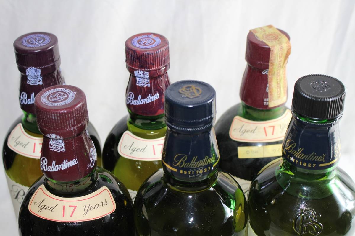 終売バランタイン 17年 旧ボトル 750ml ボトル☆レトロ☆古酒☆1970