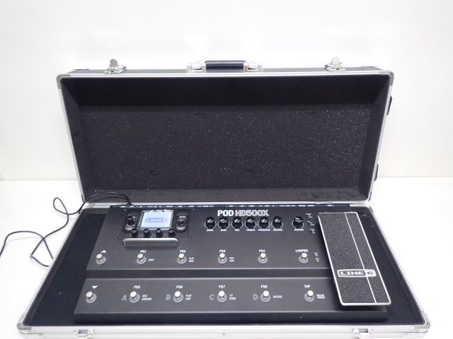 LINE6 マルチエフェクター POD HD500X エフェクターボード付き