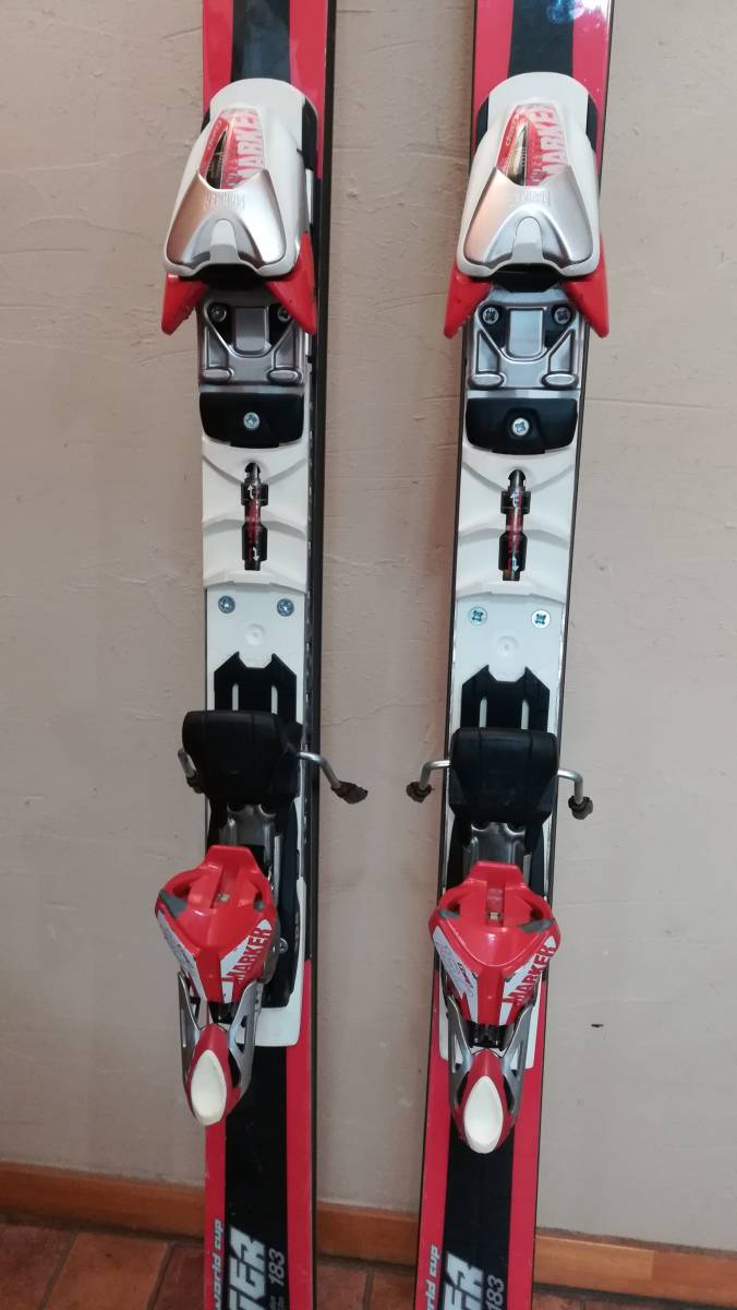 送料無料【VOLKL　フォルクル】　RACETIGER SPEED WALL GS １８３ｃｍ　R 23m　ソール303ｍｍ調整可_4