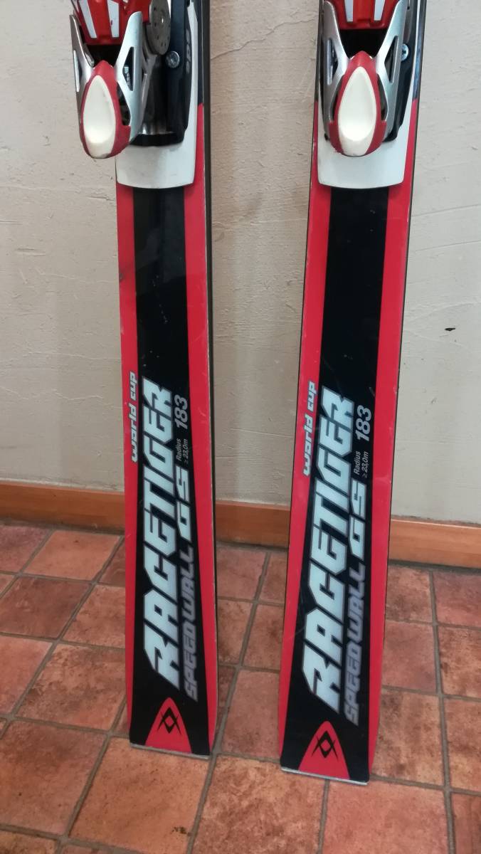 送料無料【VOLKL　フォルクル】　RACETIGER SPEED WALL GS １８３ｃｍ　R 23m　ソール303ｍｍ調整可_5