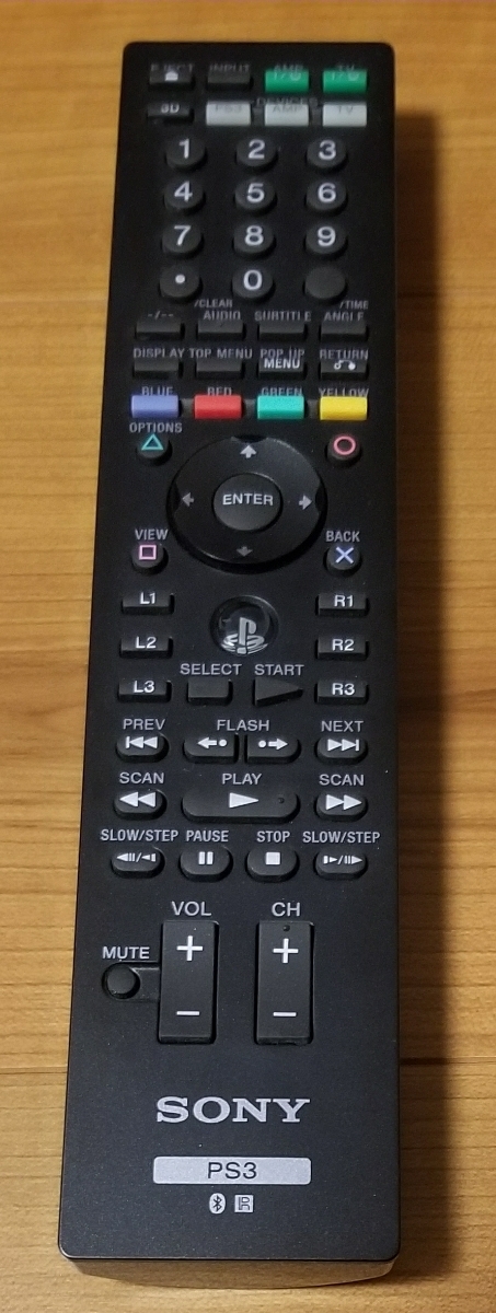 【PS3】ソニー製BDリモコン「CECH-ZR1J」_1