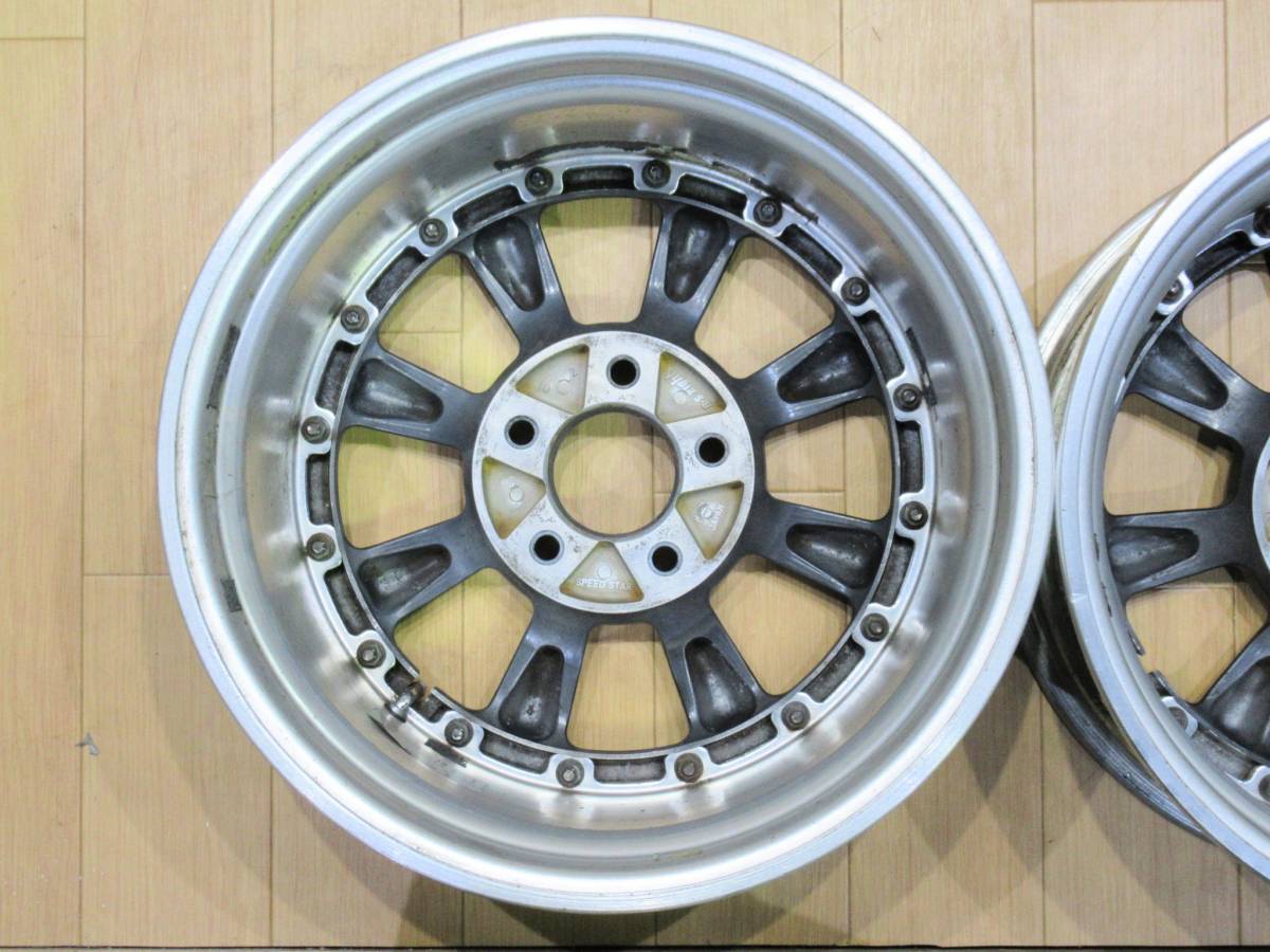 必見!! RS8 ワタナベ watanabe 16x7J+48 114.3-5h 2本セット JDM