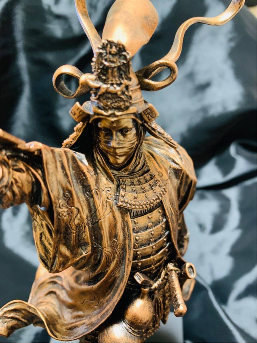 正子公也　戦国武将　銅像　兼続 正子公也 戦国絵巻 人形のこうげつ 戦国武将 上杉謙信 像 フィギュア