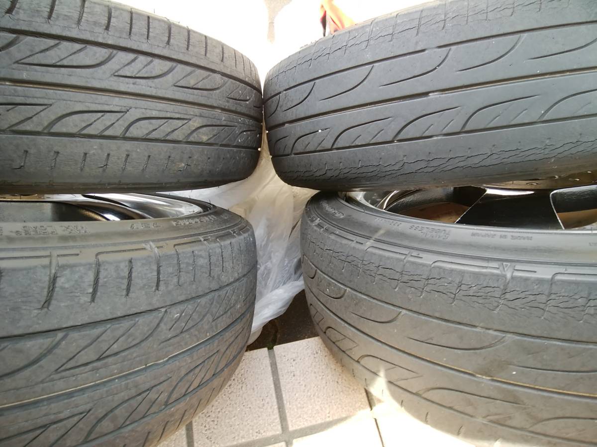 美品希少　ファブレス　プロファンド　ブラック　深リム　5.5-15+38　165-50-15_3