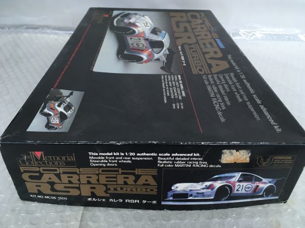 カレラ ポルシェ RSR 0 1⁄20 ターボ プラモデル ユニオンモデル 3.2 