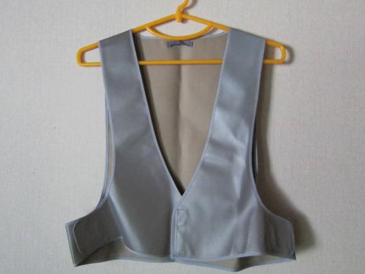 ★反射ベスト★反射チョッキ★前後全面高輝度反射★レッカー★搬送★事故現場★故障★交通安全★広報★警察★NEXCO★消防★散歩★送料無料_1