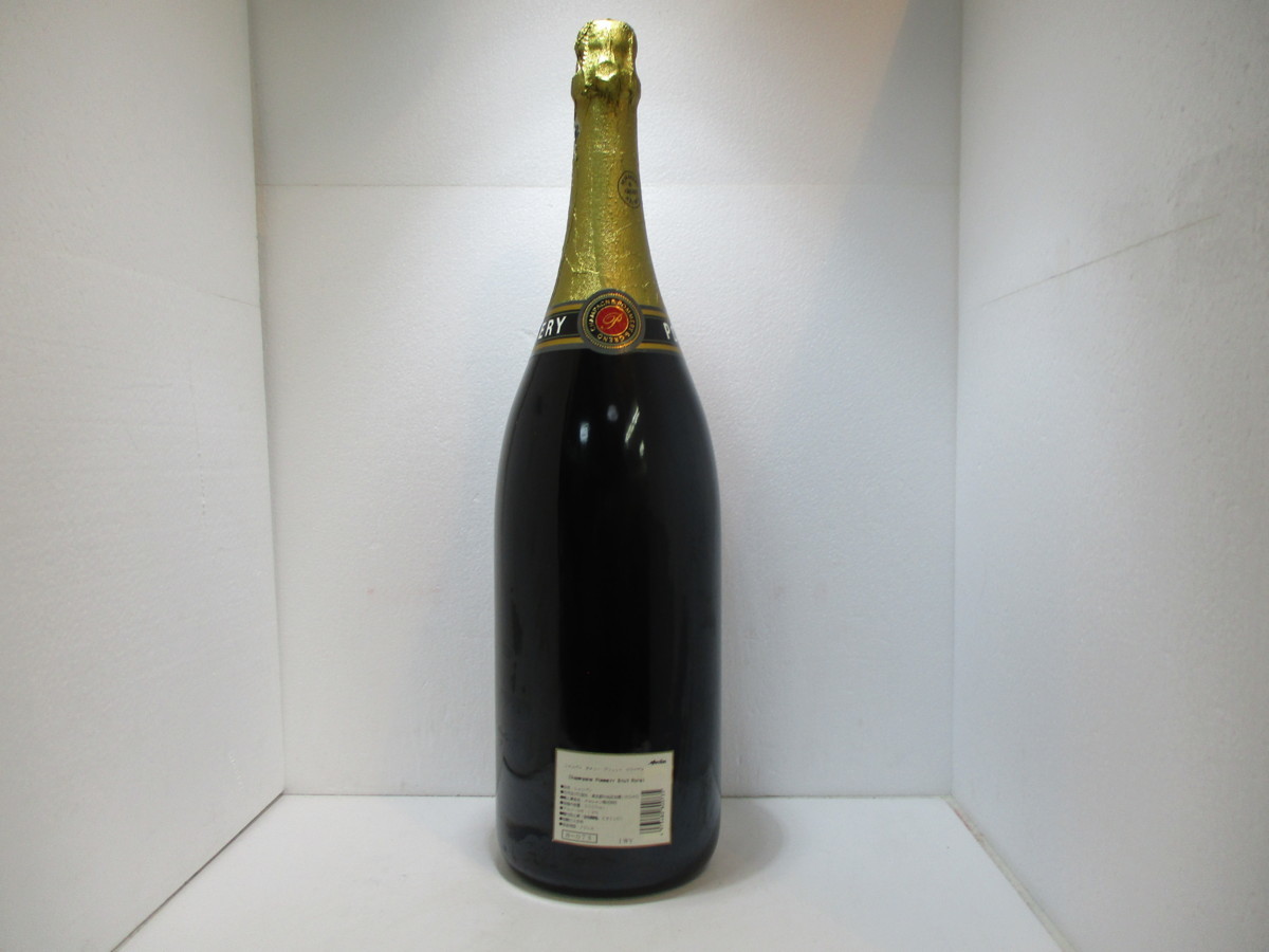 POMMERY Brut Royal ポメリー シャンパン 3L 3000ml 木箱入 古酒 E52827(その他)…