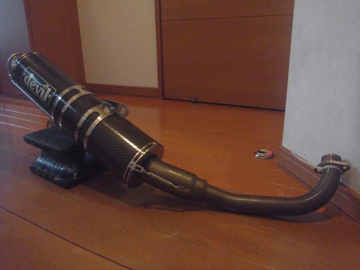 ▽ マジェスティ250C (SG03J) △ devil製のマフラーです！ ○ デビル管♪