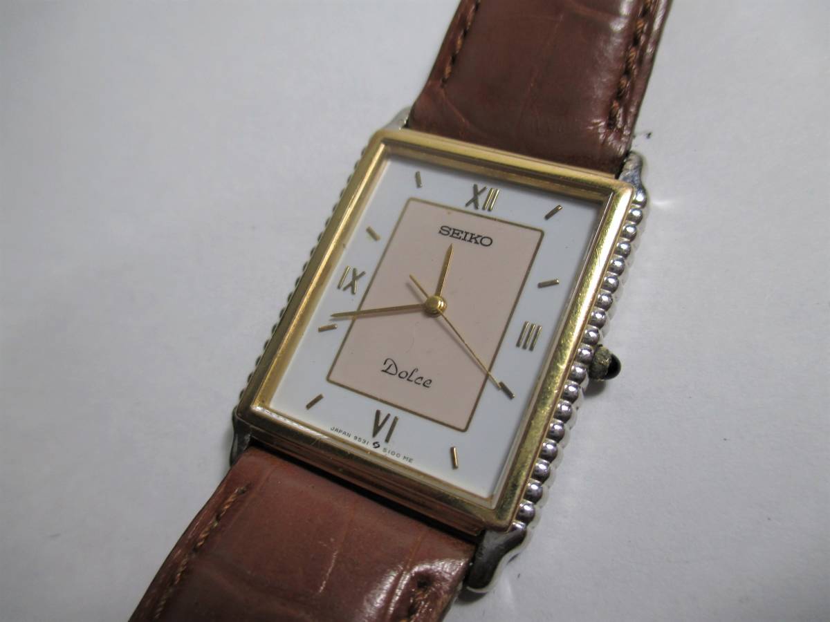売切 K14 セイコードルチェ 9531-5120 紳士用 (40 ドルチェ 売切 K14 セイコードルチェ 9531-5120 紳士用 (40 ドルチェ