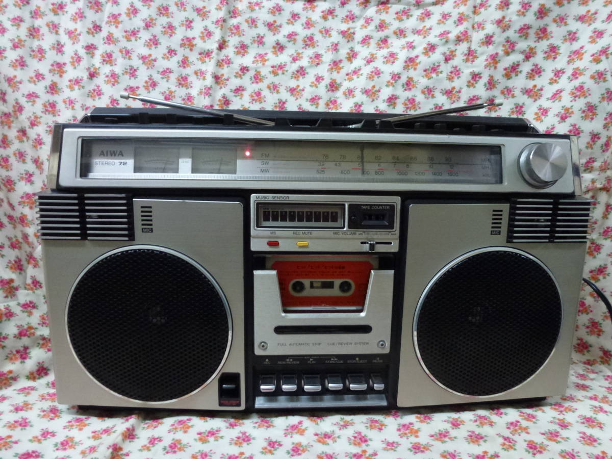 アイワ AIWA ラジカセ RADIO カセット ラジオ stereo オーディオ機器 