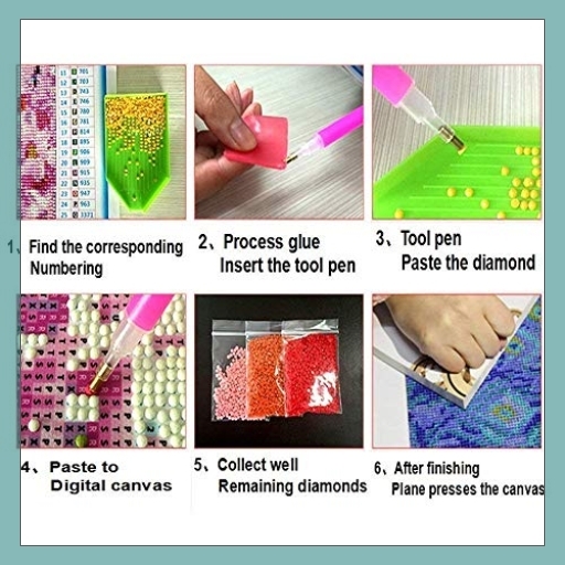 新品★どこよりも安い！Fipart DIYクロスステッチキットダイヤモンド絵画,インテリア クリスマス プレゼント ホーム レスト_3