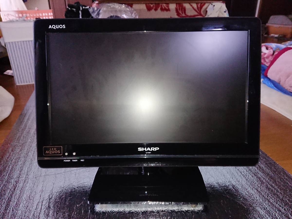 ☆☆良好品　シャープAQUOS　LEDバックライト搭載　LC-１９K７－B　☆☆