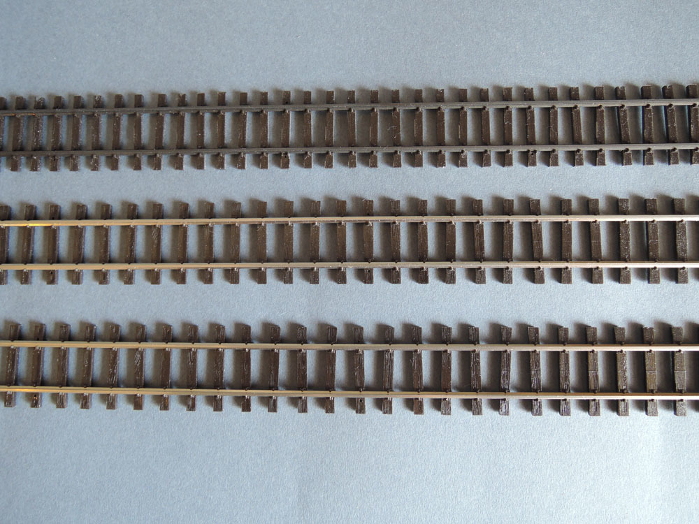 篠原模型HOm　12mmゲージ　フレキシブルレール　3本_2
