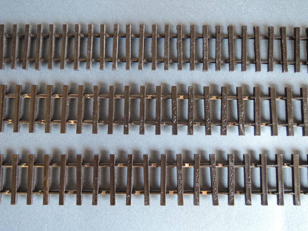 篠原模型HOm　12mmゲージ　フレキシブルレール　3本_3