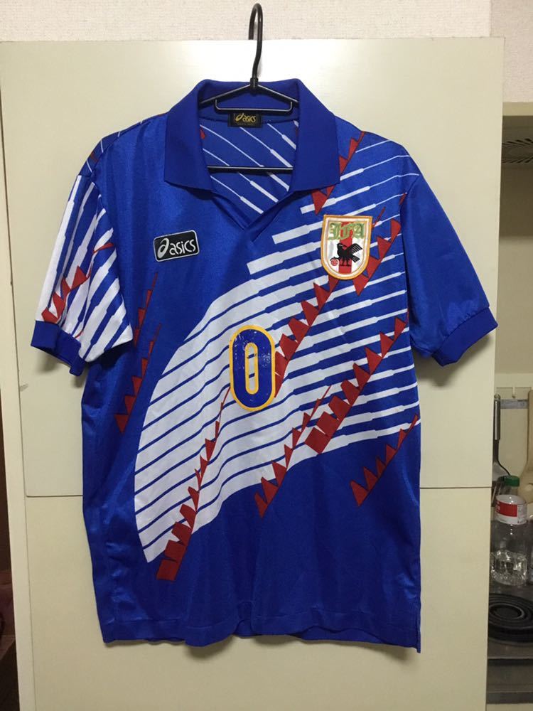 限定セール，お買い得 日本代表ユニホームW杯ドーハの悲劇日本サイズＬ中田前園カズドーハ市船前育青森山田東福岡Ｊリーグ高校サッカーアジアカップラモス瑠偉(日本)｜売買されたオークション情報、yahooの商 ユニフォーム