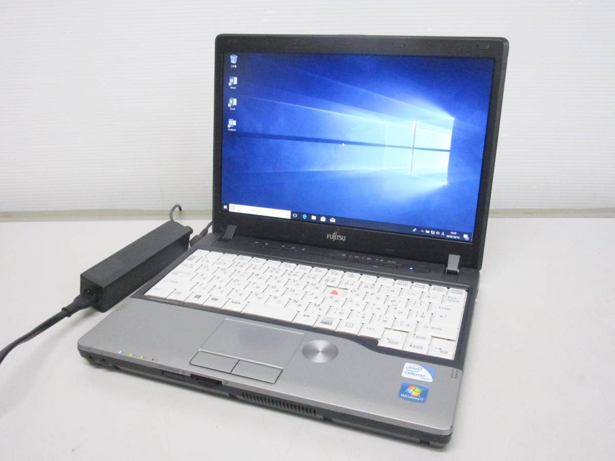 ∞ジャンク品 富士通FMVNFD40RJ ノートパソコンが格安1円スタート