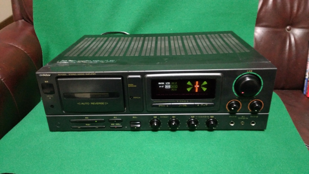 ビクター ステレオミキシングアンプ AX-K303 動作品 稀少 動作品