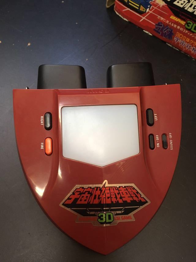 TOMY トミー 宇宙壮絶戦車戦 3D立体グラフィックゲーム 宇宙壮絶戦車戦 TOMY トミー 3D立体グラフィックゲーム 動作確認済み