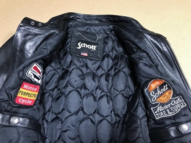 ショット schott NYC アメリカ ライダース レザージャケット 革ジャン 