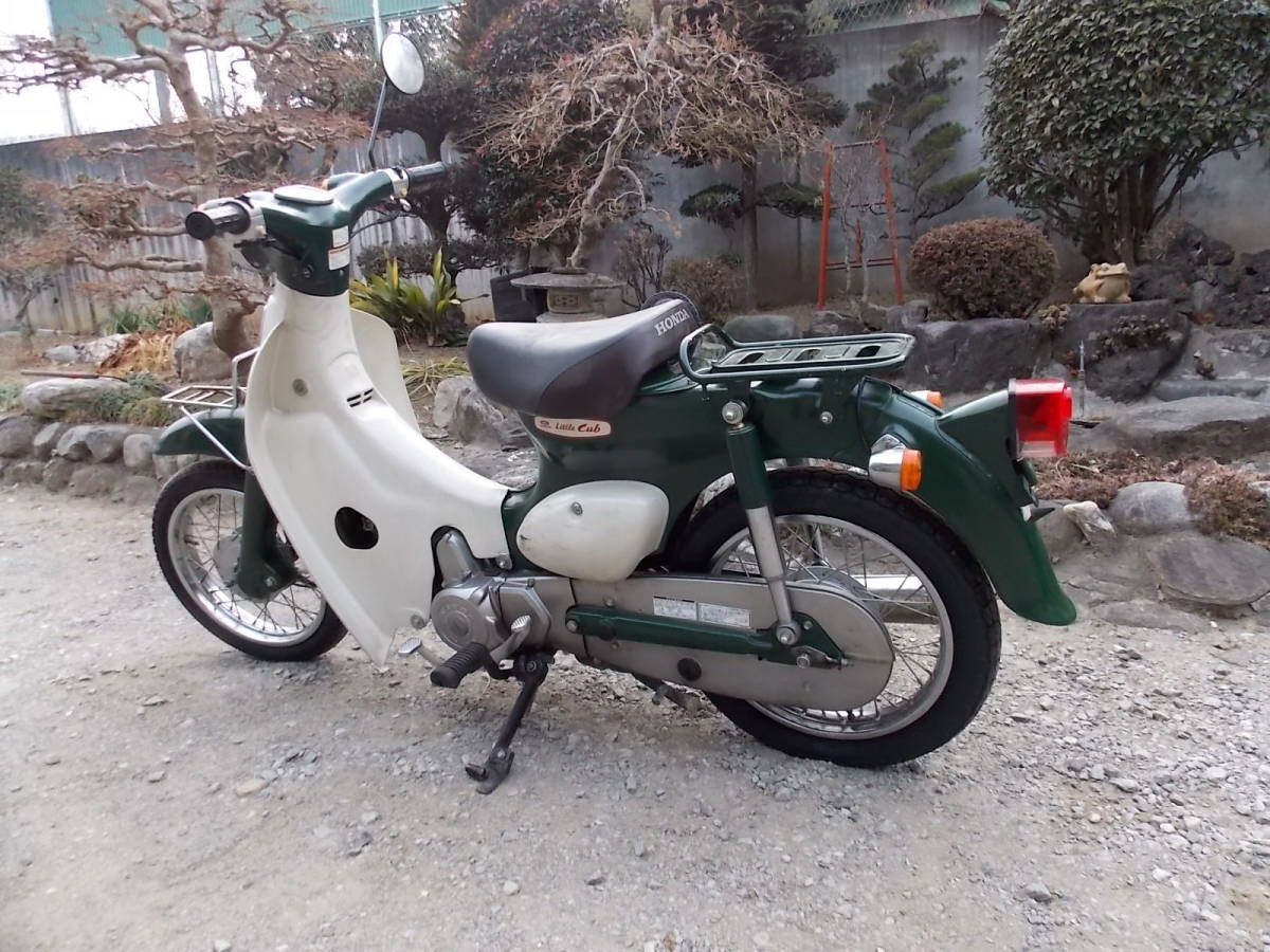ホンダ 4速 実働 セル付き リトルカブ AA01 4速 リトルカブFI - 書 