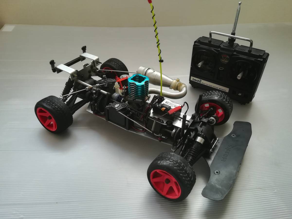ラジコンカー ☆ KYOSHO / 京商 シャーシ 完成品 ◇ MADE IN JAPAN