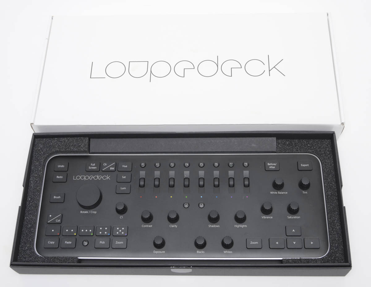 □美品元箱付き Loupedeck 写真編集コンソール □ Loupedeck 