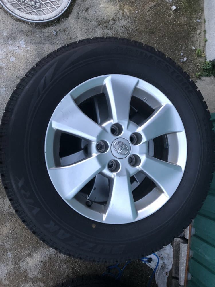 215/65R16 ブリヂストンスタッドレスとアルミホイール 215/65r16 