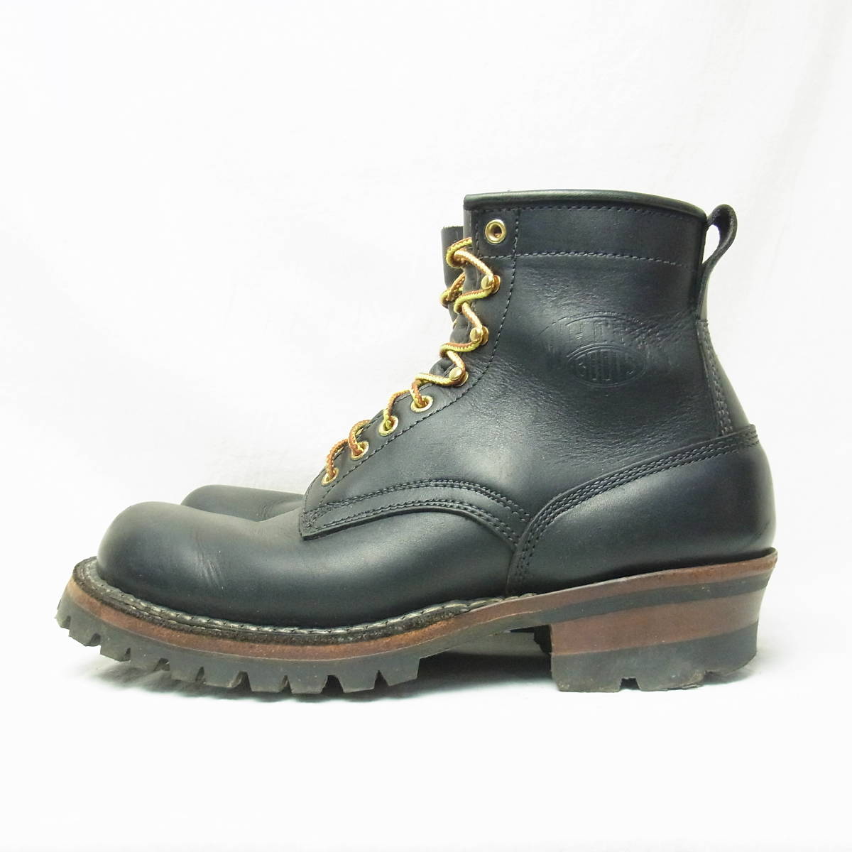 WHITE'S BOOTS ホワイツブーツ スモークジャンパー ブーツ 9 1/2E ブラック