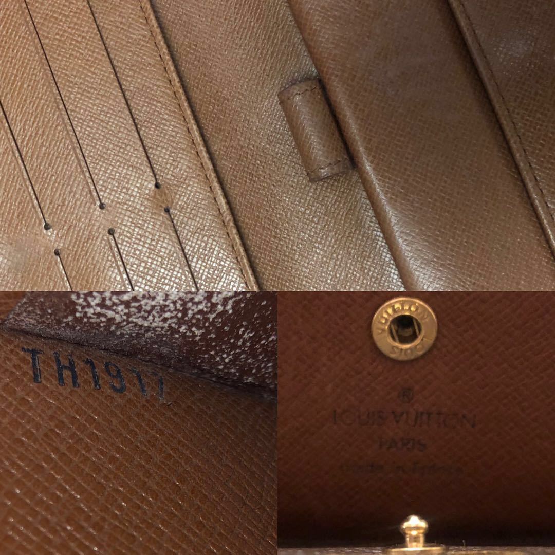 LOUIS VUITTON モノグラム インターナショナル 三つ折り長財布 【公式