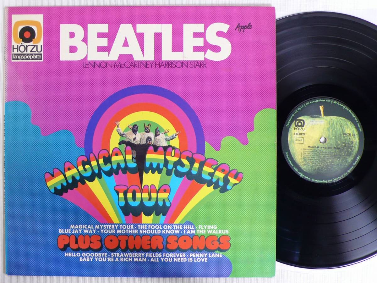 The Beatles stereo Magical Mystery Germany LP HÖRZU version Tour