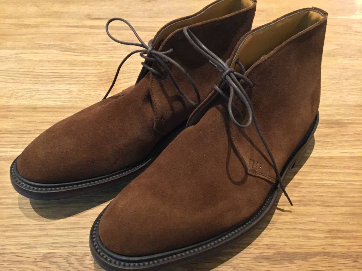 ⁄ CHEVIOT Crockett&Jones LWB ウイスキーコードバン 7.5E 0 