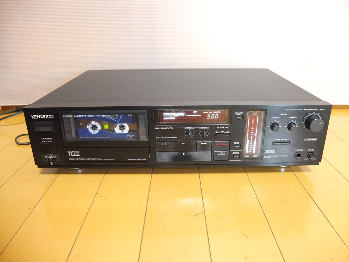 KX-880D ケンウッド KENWOOD カセットデッキ 公式通販 ステレオ