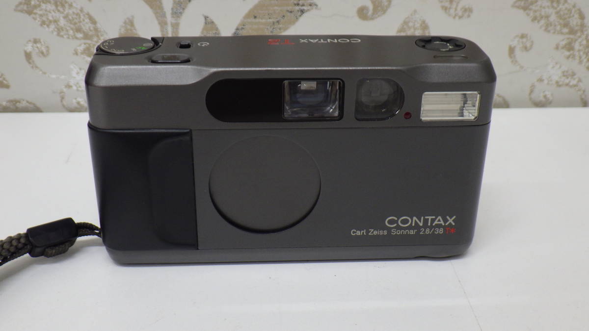 T2 CONTAX データバック チタンブラック 元箱付 DATA BACK #3168 