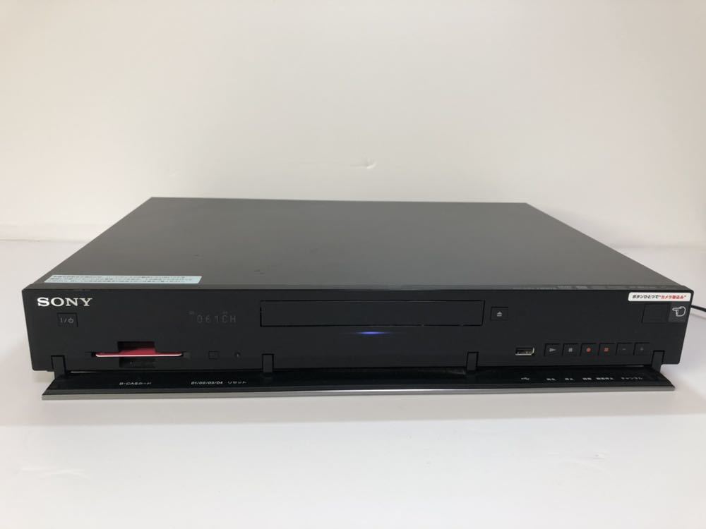 完全動作品☆SONY BDZ-RS10 ブルーレイレコーダー リモコン付き 【公式