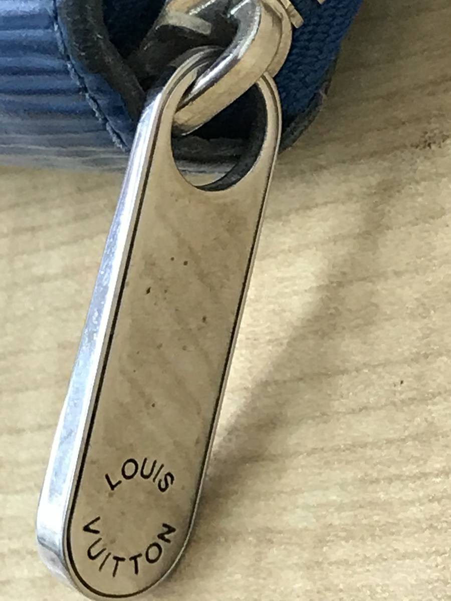 1円 LOUIS VUITTON ルイヴィトン エピ ブルックス メンズ ビジネスバッグ ブリーフケース ハンド トート レザー A4可 ノワール M58849 エピ VUITTON LOUIS 1円～ 黒 ポシェットポルトモネクレディ