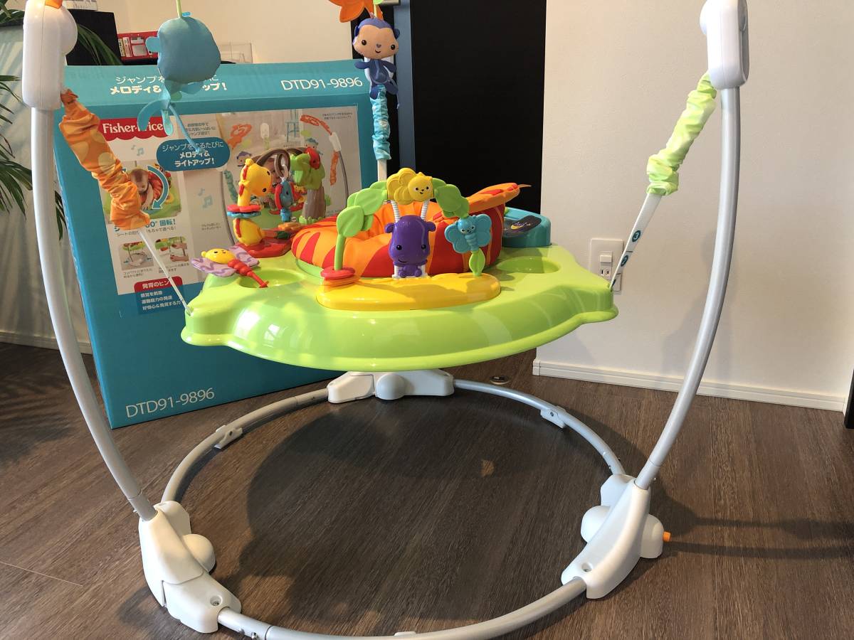 Fisher-Price レインフォレスト ジャンパルー2 美品 DTD91-9896