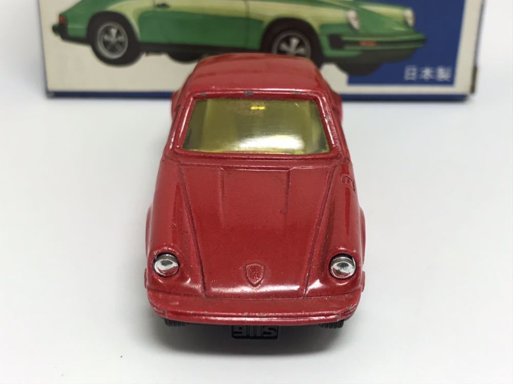 日本製 トミカ 青箱 F3 ポルシェ 911S 赤 西ドイツ レッド 外国車