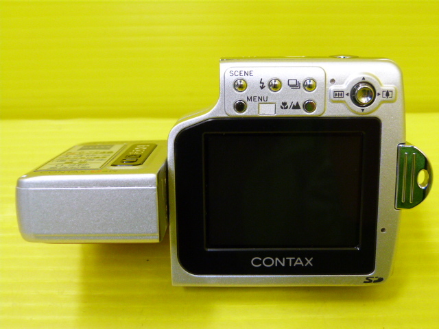 難有動作品◇京セラ◇デジタルカメラ【CONTAX U4R】付属品有◇カール