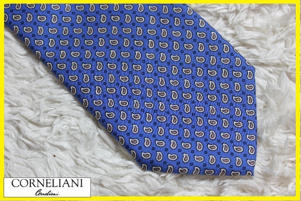 新品コルネリアーニ(CORNELIANI) 100%シルクデザイン柄ネクタイ タイ NO.358(ブルー)HAND STITCHING 新品コルネリアーニ(CORNELIANI) コルネリアーニ イタリア製 NO.317(ゴールド×サックス) HAND NO.248(ネイビー×シルバー・サックス)HAND