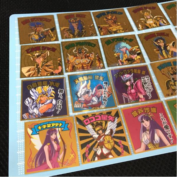 【スリーブ保管】聖闘士星矢マン 黄金聖闘士編全20種コンプリート フルコンプ