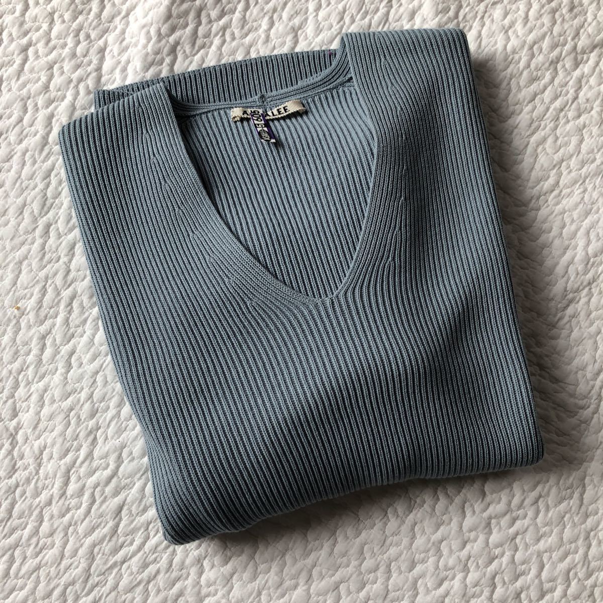 AURALEE オーラリー 公式通販 KNIT 2018SS コットンニット S ブリック