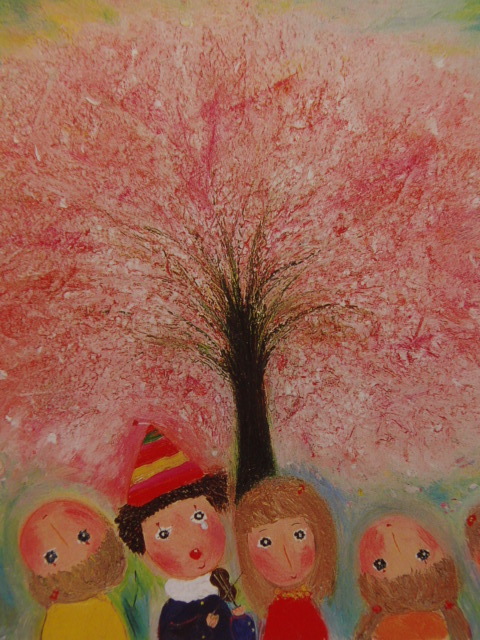 清水新也、【夢の宴】、希少な額装用画集より、美品、新品額装付、インテリア 清水新也、夢の宴、希少な額装用画集より、美品、新品額装