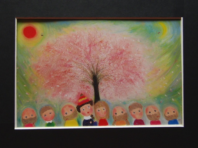 清水新也、【夢の宴】、希少な額装用画集より、美品、新品額装付、インテリア 清水新也、夢の宴、希少な額装用画集より、美品、新品額装