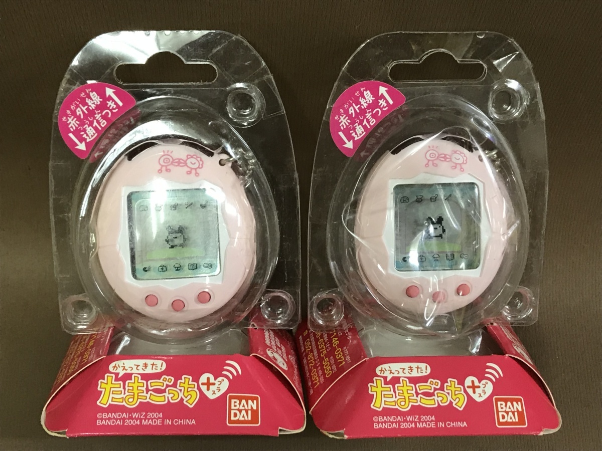 ZA535○ かえってきた！たまごっち＋プラス ピンク 【未開封品】2個