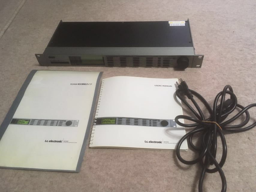 【品質保証，お得】 TC electronic M3000 ラックリバーブ(エフェクター)｜売買されたオークション情報、yahooの商品情報をアーカイブ公開 - オークファン エフェクター