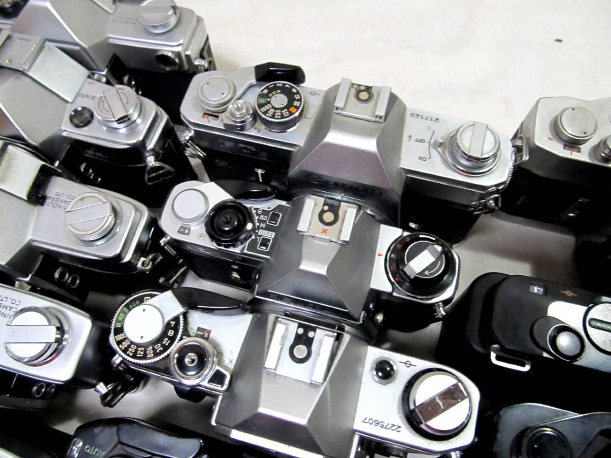 驚きの破格値，最新作】 Nikon PENTAX minolta Canon など一眼レフ合計13台