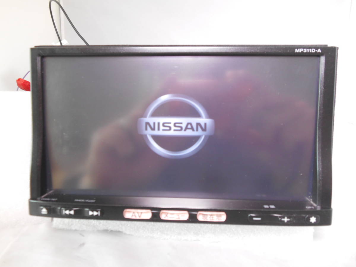 日産 Bluetooth MP311D-A 純正ナビ SDカード 型式 DVD再生 日産純正 