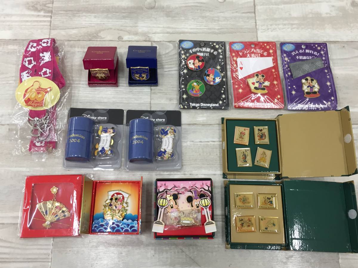 HOT，定番人気 ディズニー ピンバッジ 13点 お正月 ひな祭り 卒業 マジックショップ イル ポスティーノ ステーショナリー ランヤード 限定(ディズニー)｜売買されたオークション情報、yahooの商品情報をア その他