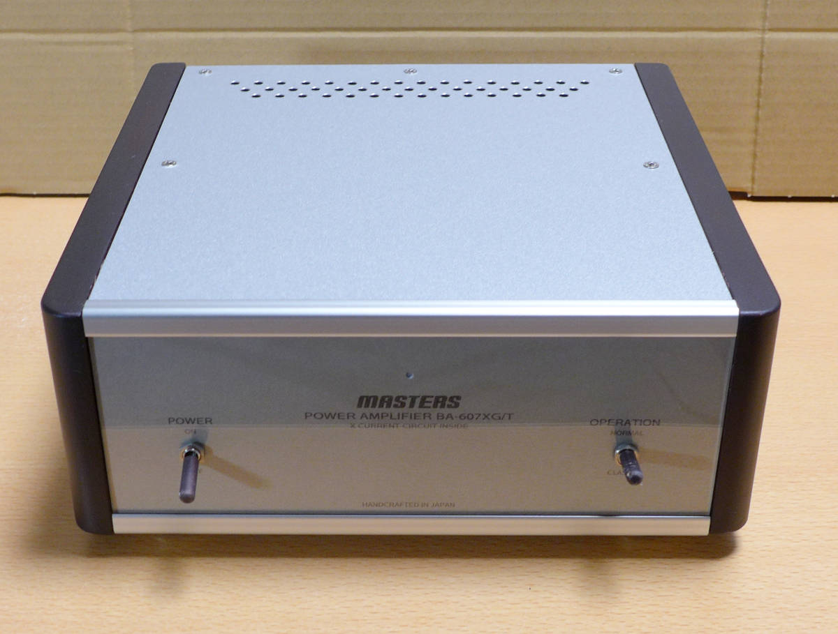 イシノラボ パワーアンプ MASTERS BA-607XG/T 中古実用品 【公式通販】