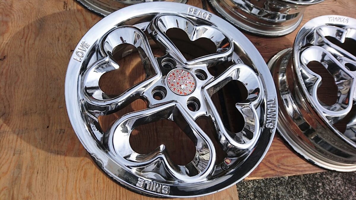 PIAAジュエルハートホイール15×5J PIAA 15インチ ジュエルハート 6j 4H
